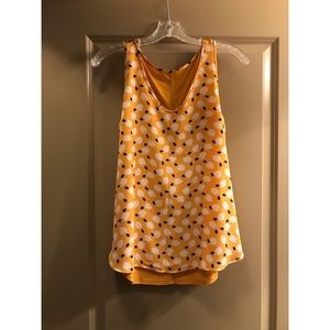 Lemon Print LOFT tank